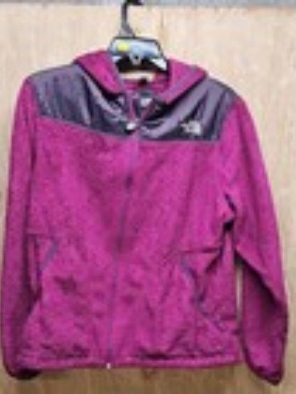 THE NORTH FACE OSO HOODIE JACKET Purple Zip Size L (14-16) Very Good Condition